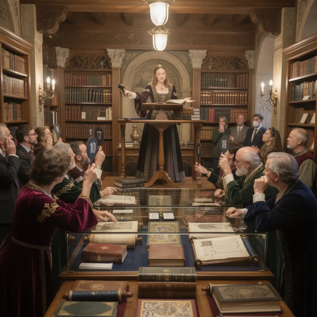 Een kunstwerk geïnspireerd door Hieronymus Bosch, met levendige kleuren en surrealistische elementen.